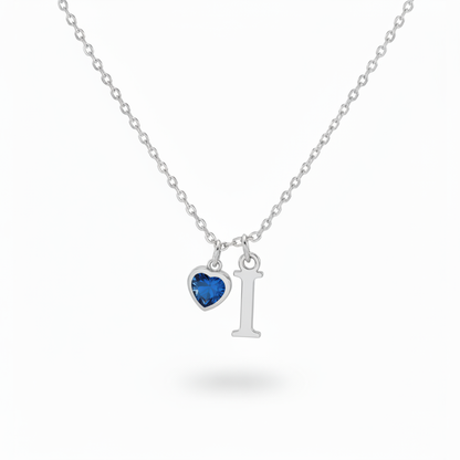 Initial Necklace "Eternal Whisper"