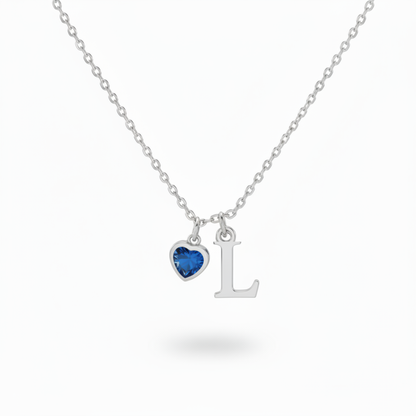 Initial Necklace "Eternal Whisper"