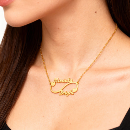 Name Necklace "Infinity"