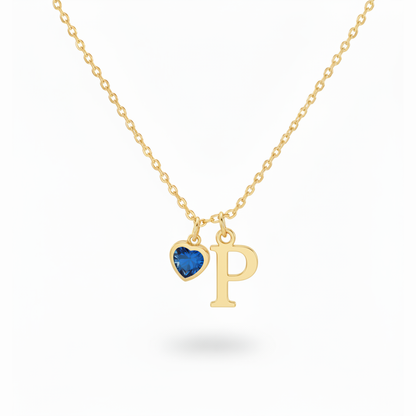 Initial Necklace "Eternal Whisper"