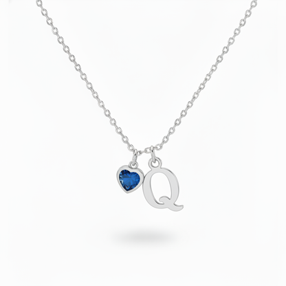 Initial Necklace "Eternal Whisper"