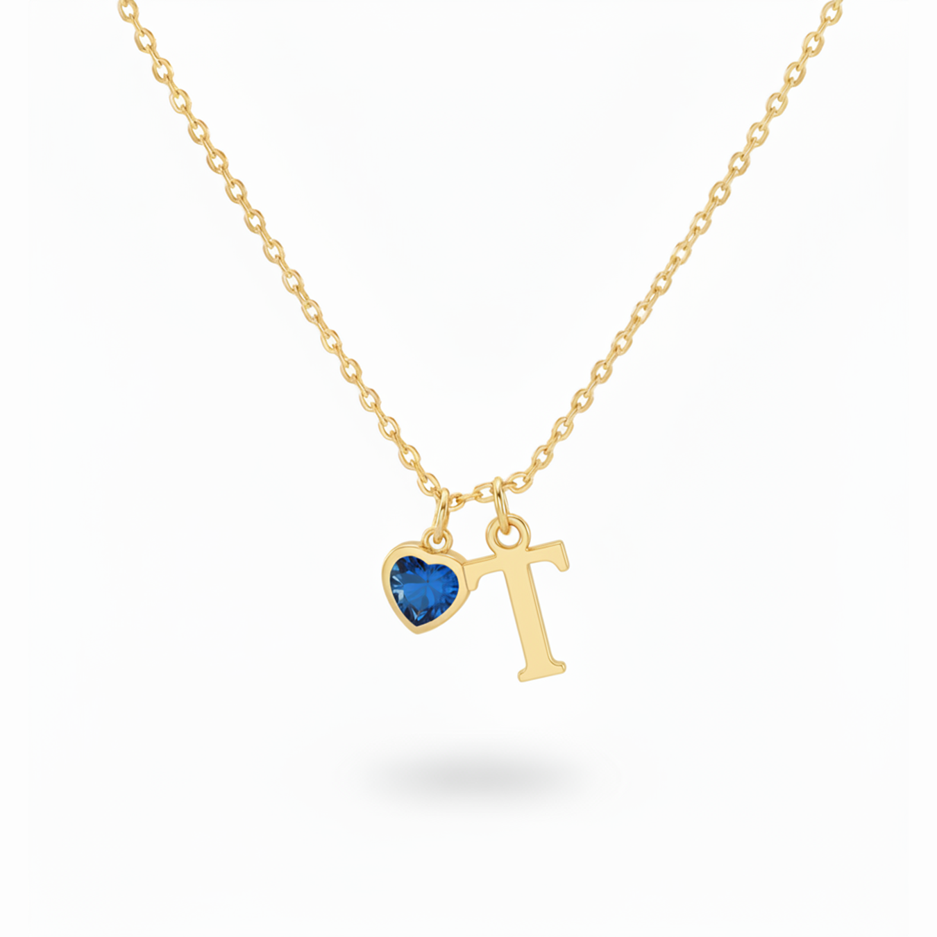 Initial Necklace "Eternal Whisper"