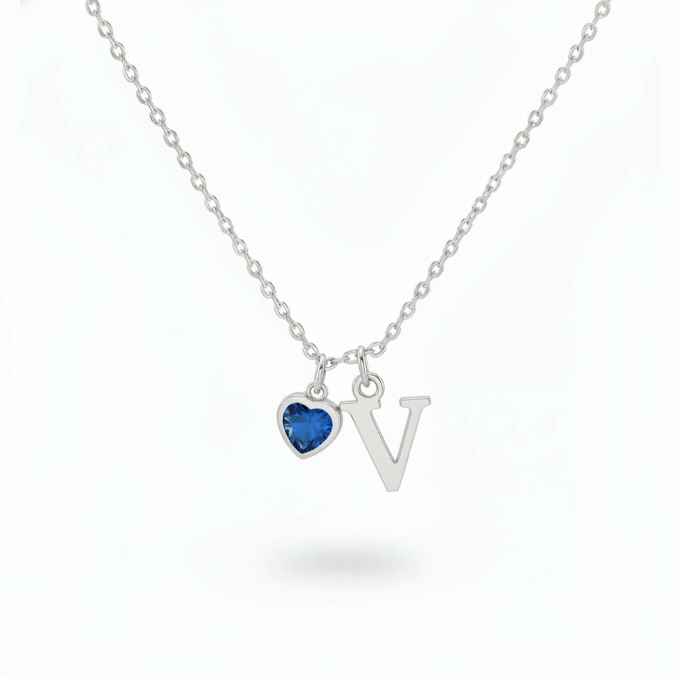 Initial Necklace "Eternal Whisper"