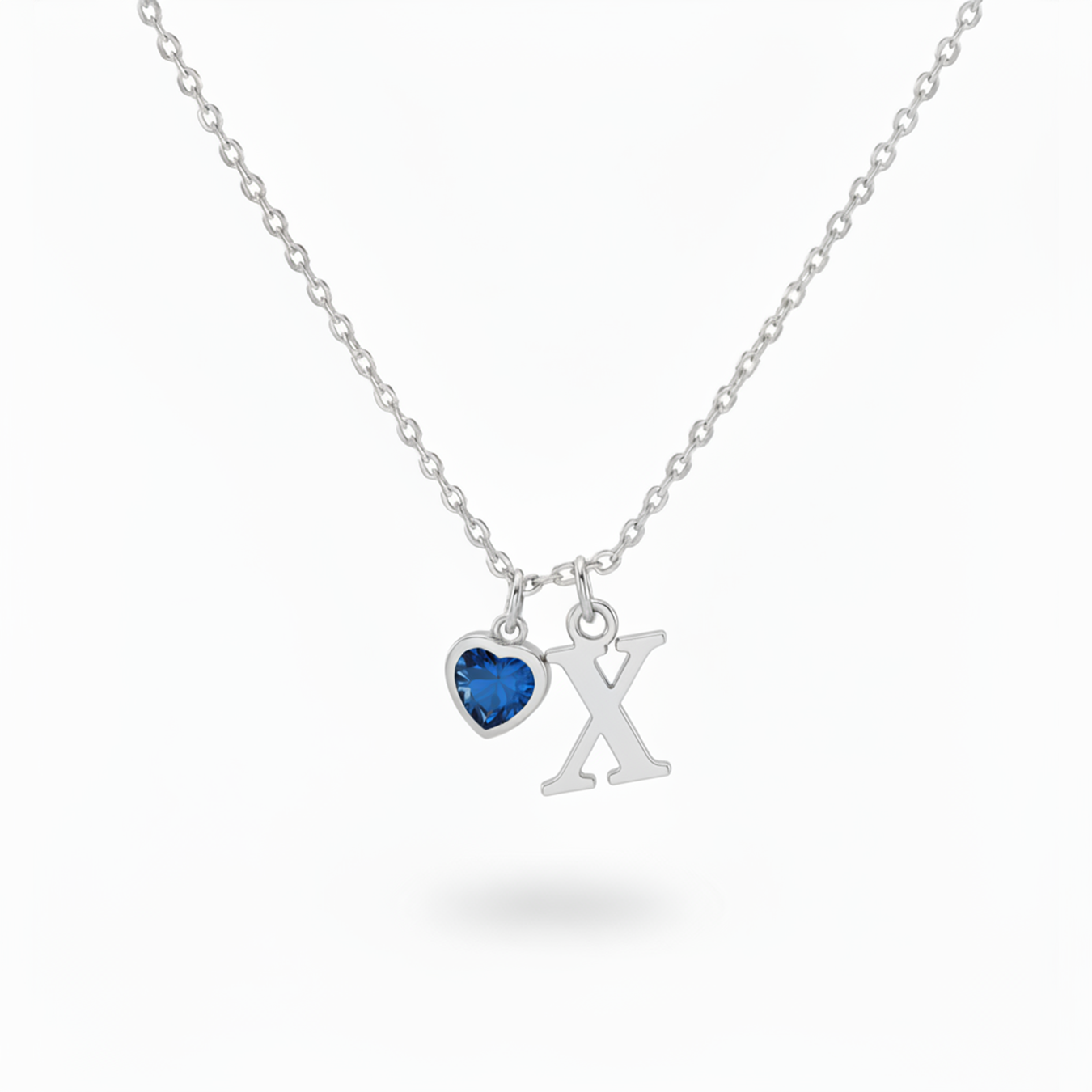 Initial Necklace "Eternal Whisper"