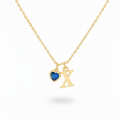 Initial Necklace "Eternal Whisper"