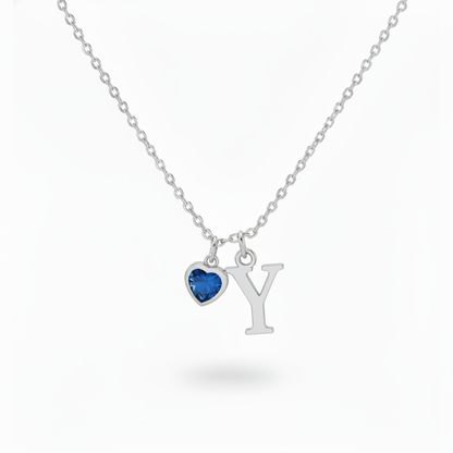 Initial Necklace "Eternal Whisper"