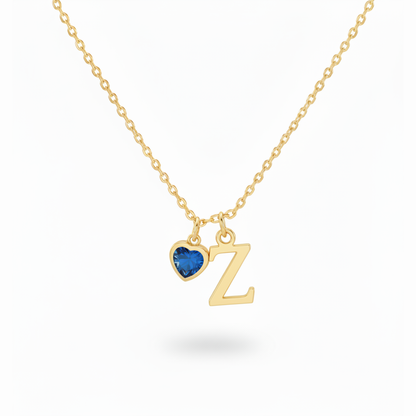 Initial Necklace "Eternal Whisper"