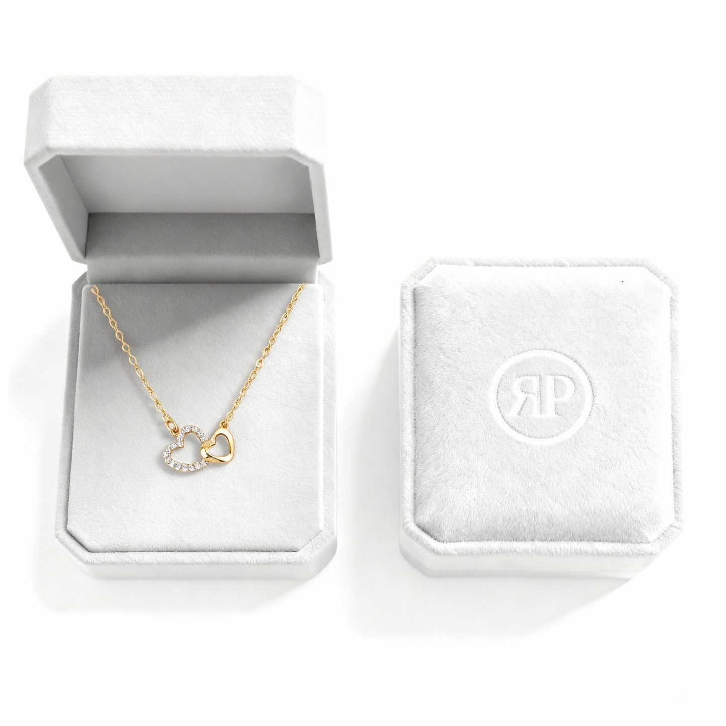 Necklace "Double Love"