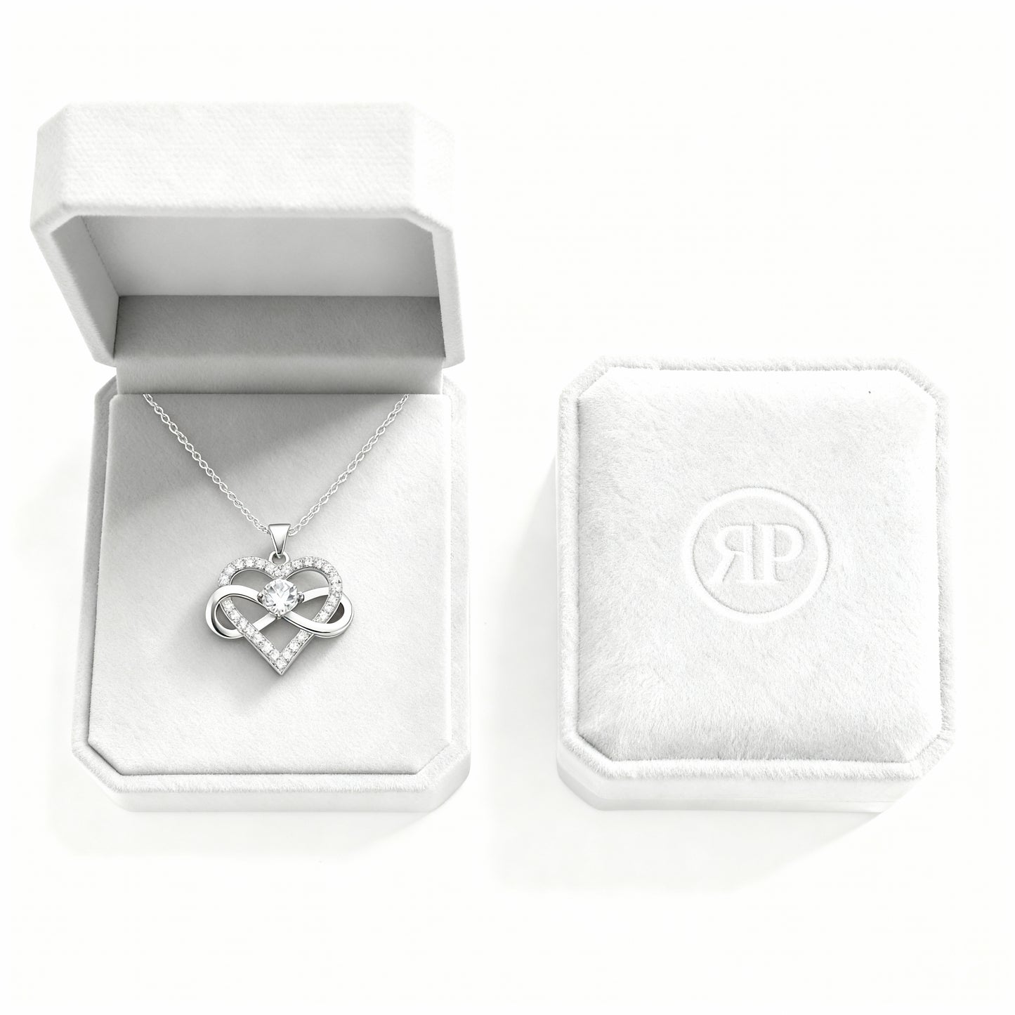 Necklace "Infinity Heart"
