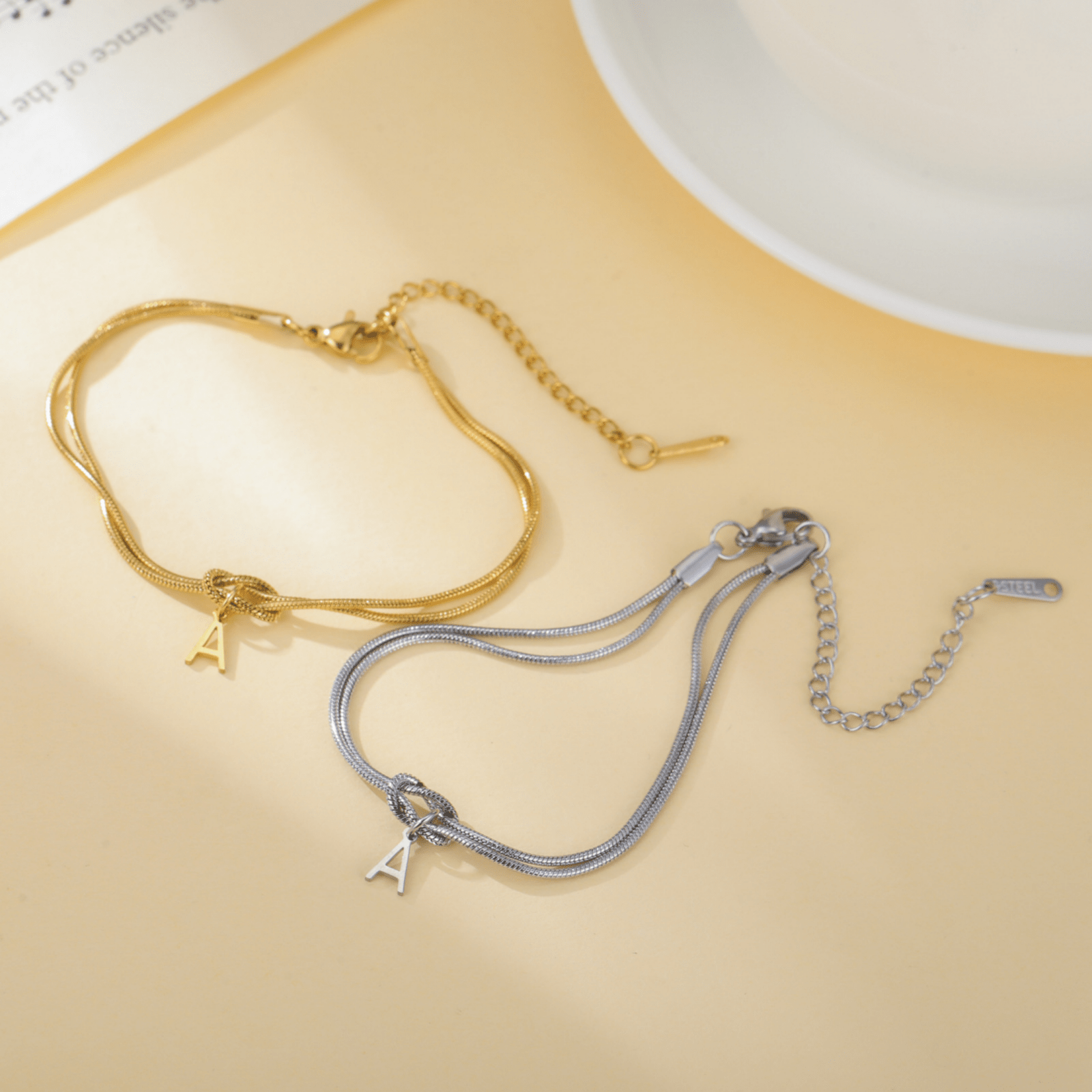 RICCARDI - BRACELET "Initial Knot" - Riccardi