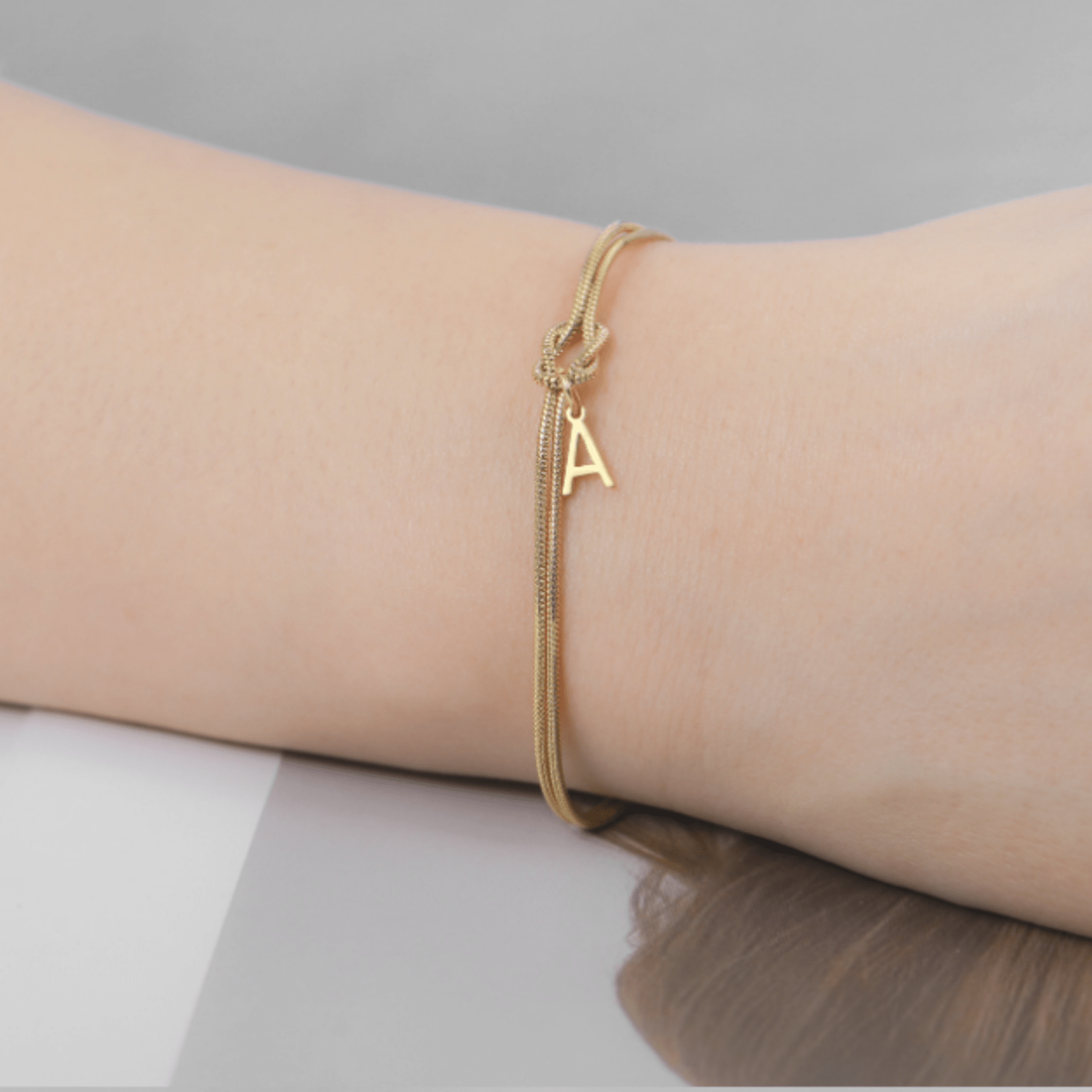 RICCARDI - BRACELET "Initial Knot" - Riccardi