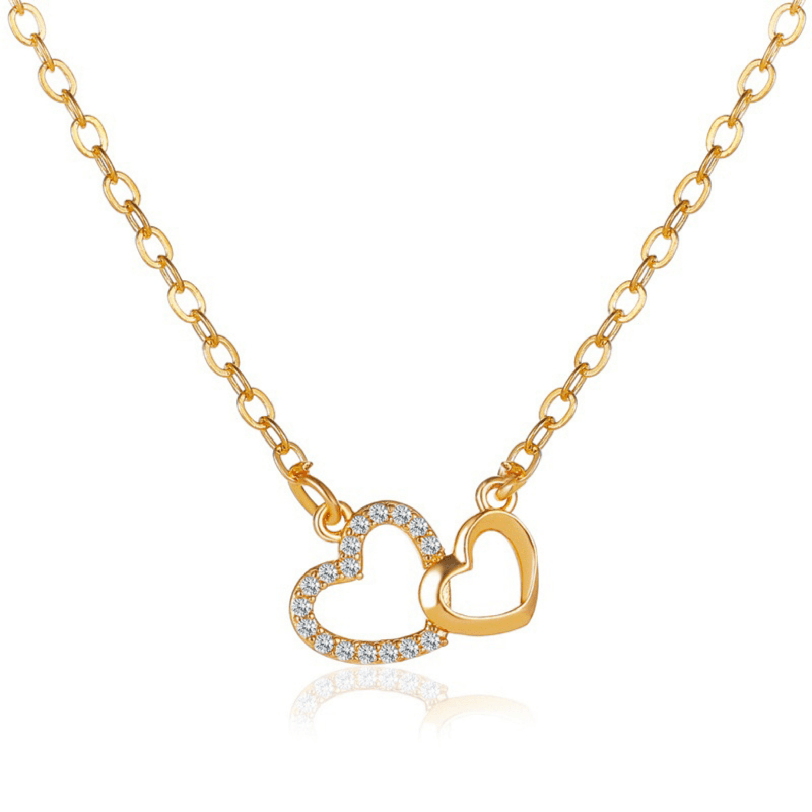 RICCARDI - COLLIER "Double Love" - Riccardi