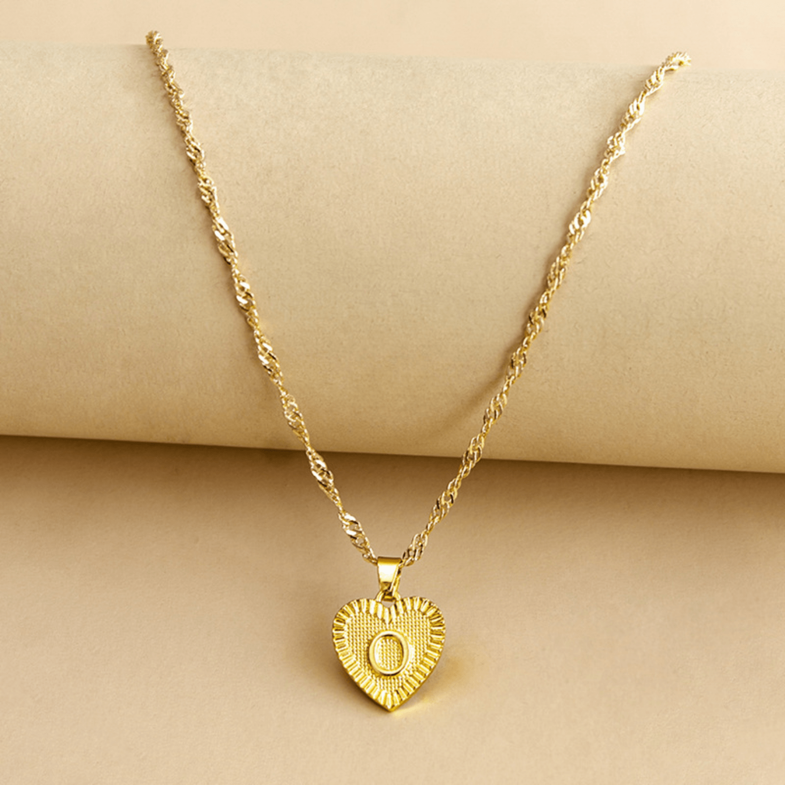 RICCARDI - COLLIER "Golden Love Initial" - Riccardi