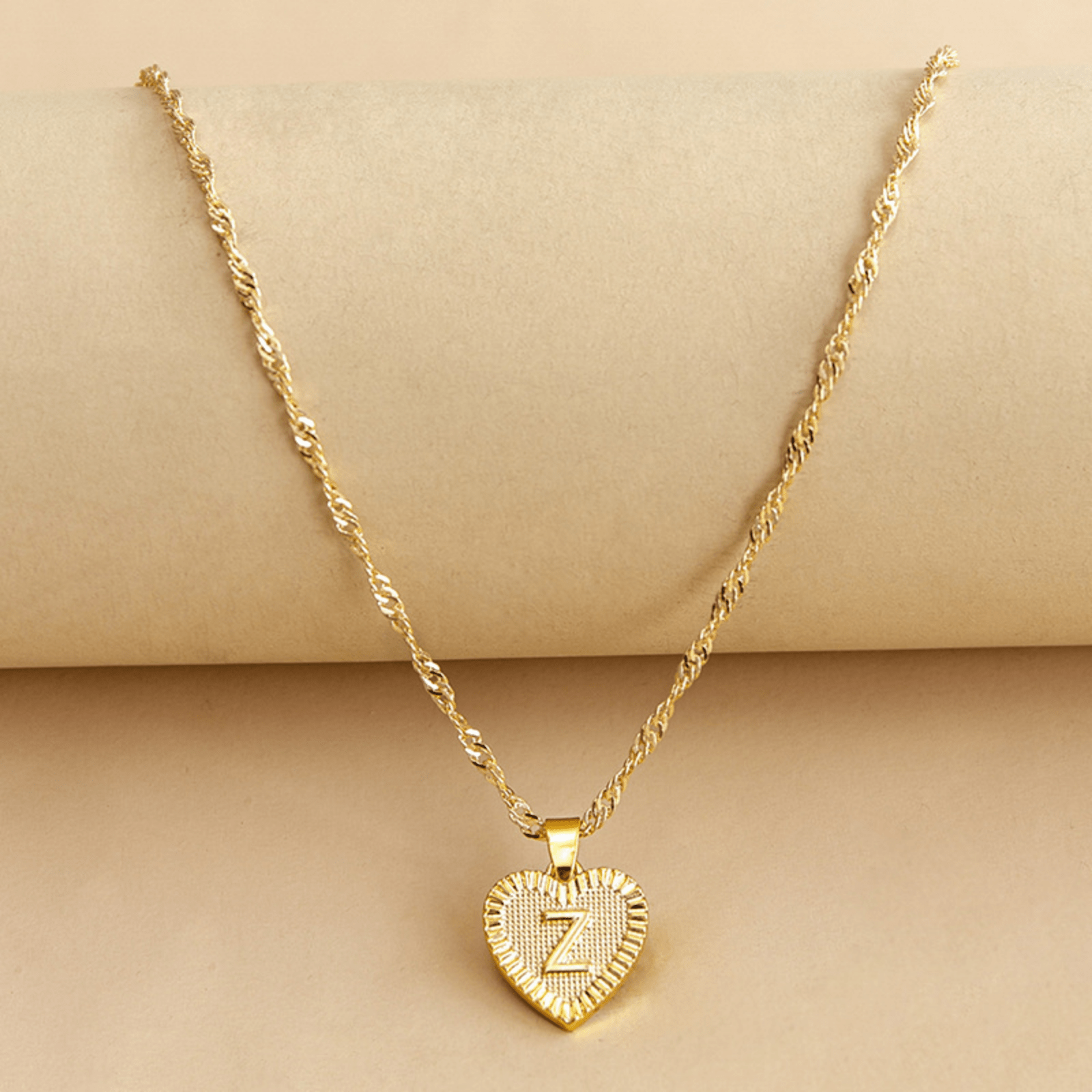 RICCARDI - COLLIER "Golden Love Initial" - Riccardi
