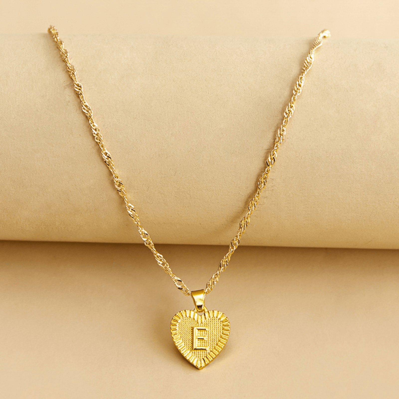 RICCARDI - COLLIER "Golden Love Initial" - Riccardi