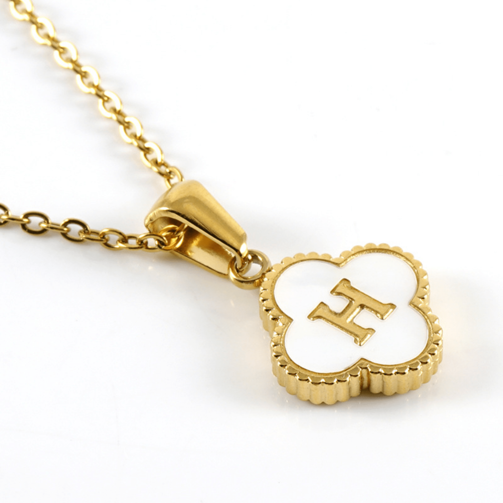 RICCARDI - COLLIER "Lucky Letter" - Riccardi