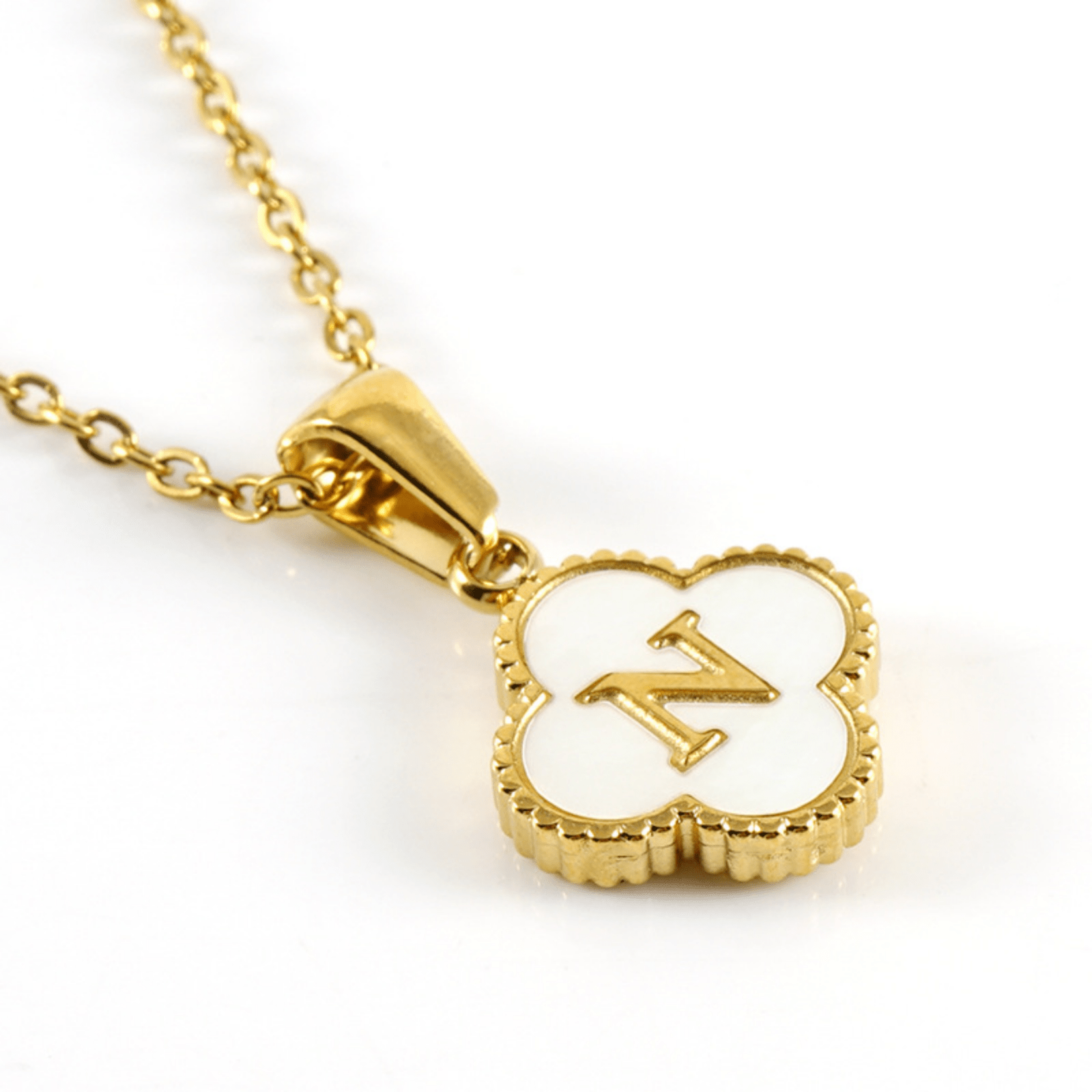 RICCARDI - COLLIER "Lucky Letter" - Riccardi