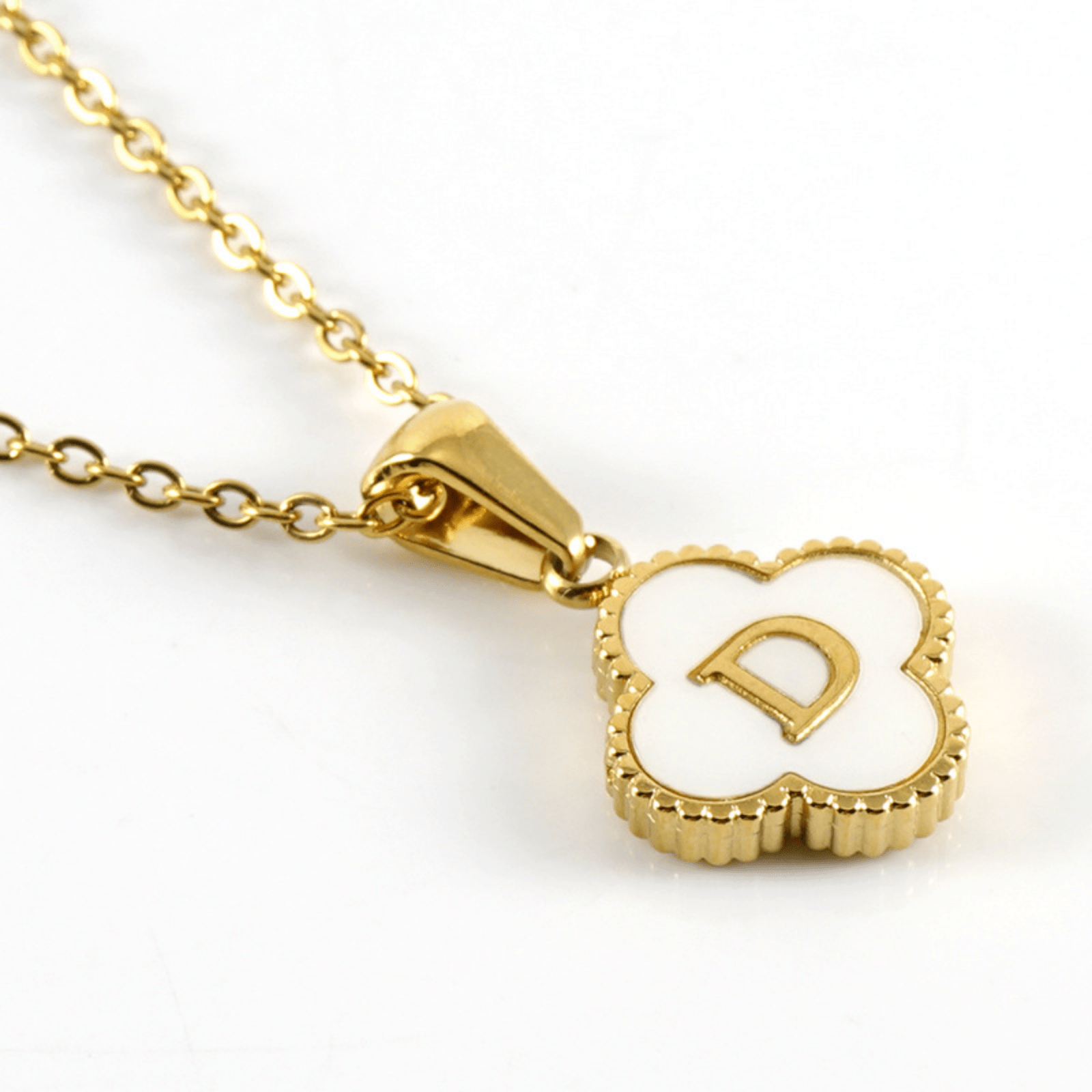 RICCARDI - COLLIER "Lucky Letter" - Riccardi
