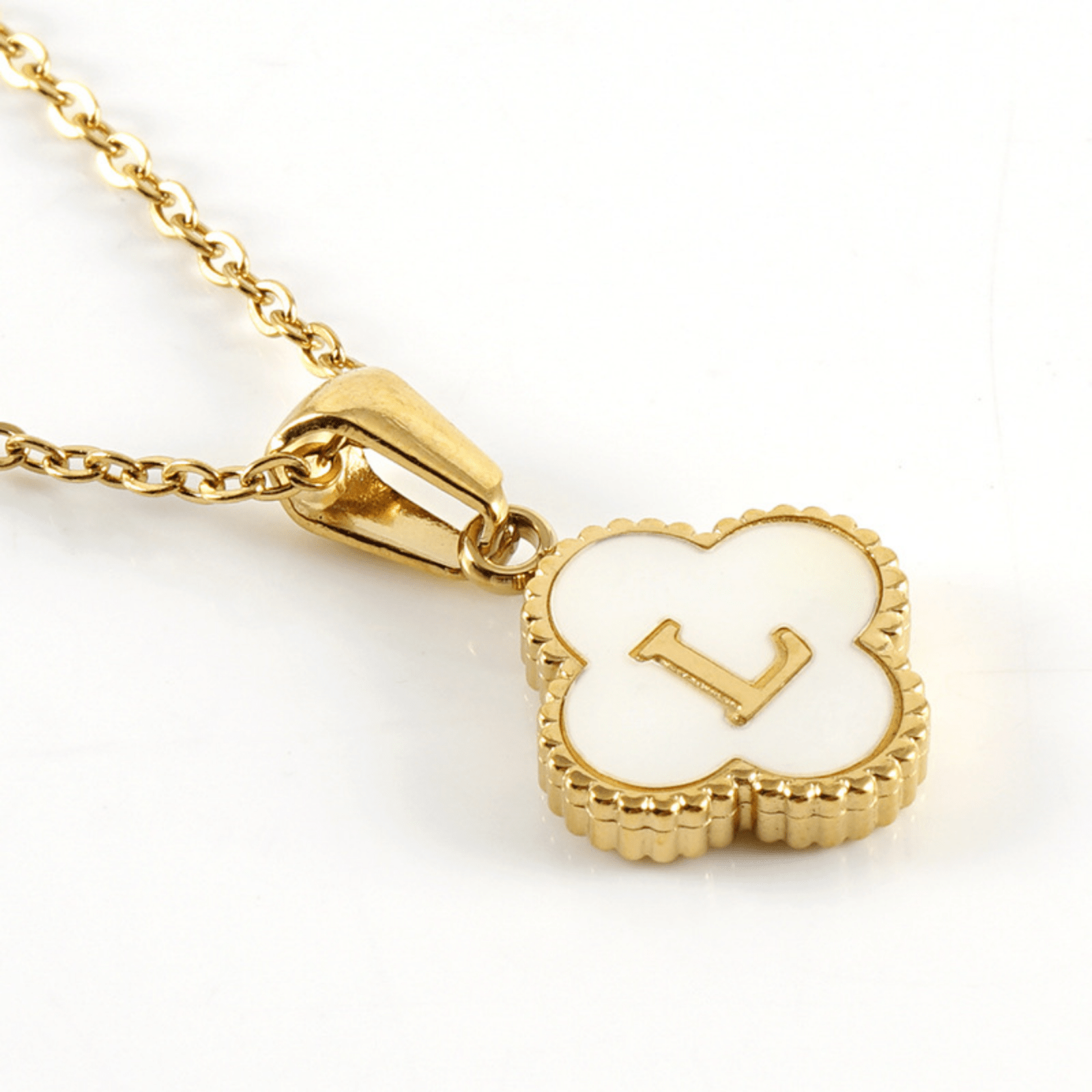 RICCARDI - COLLIER "Lucky Letter" - Riccardi