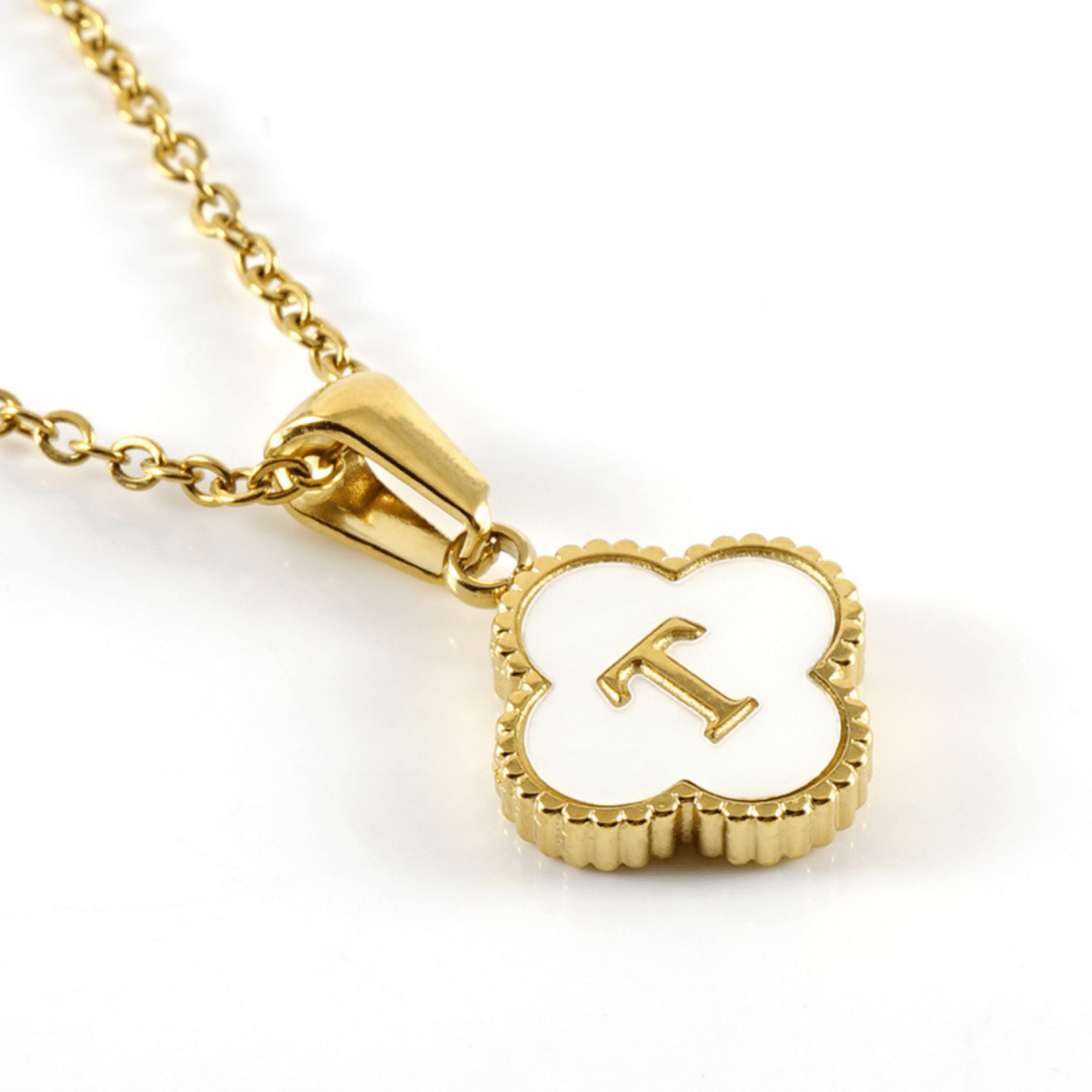 RICCARDI - COLLIER "Lucky Letter" - Riccardi