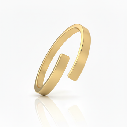 Adjustable Double Name Ring "Dual Soul"