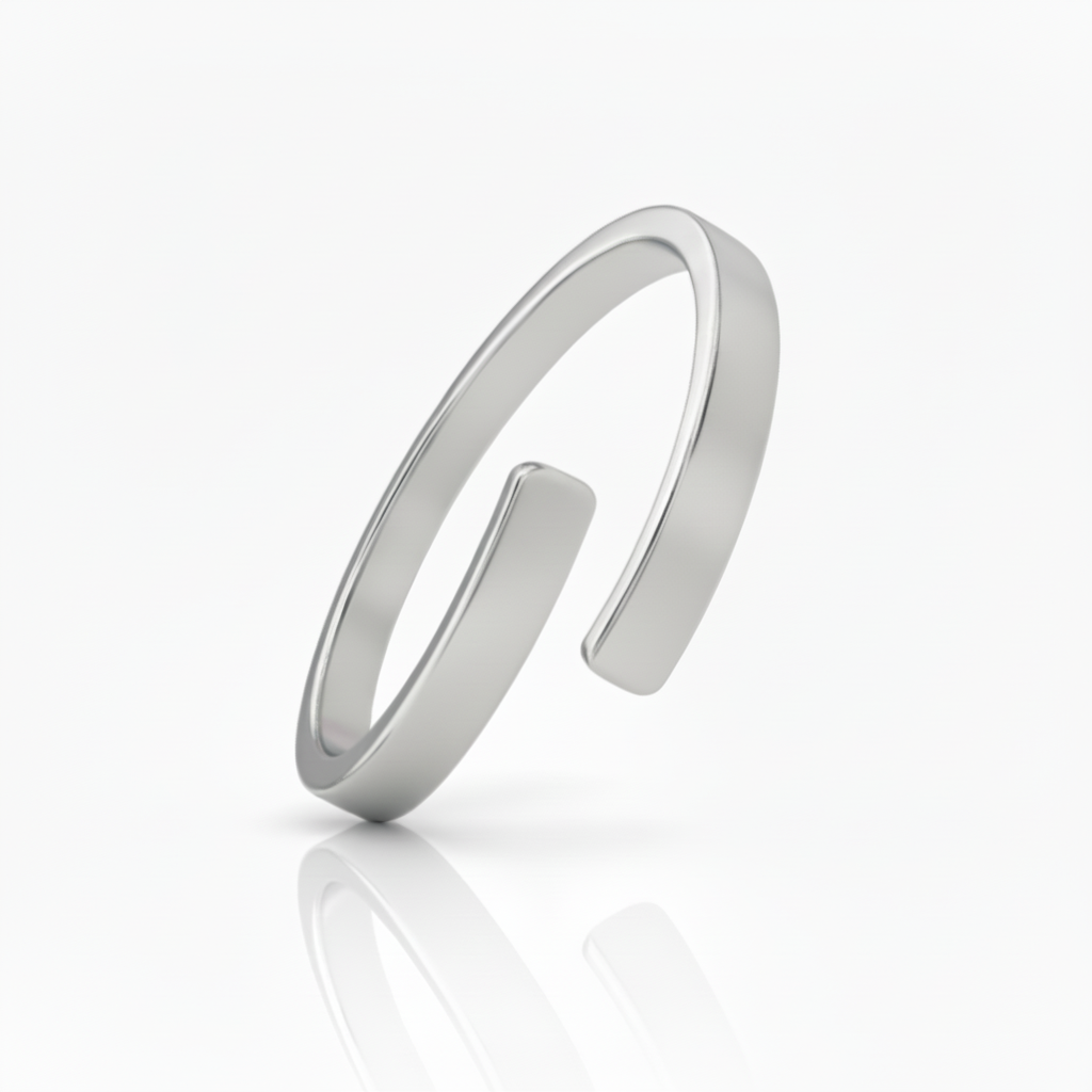 Adjustable Double Name Ring "Dual Soul"